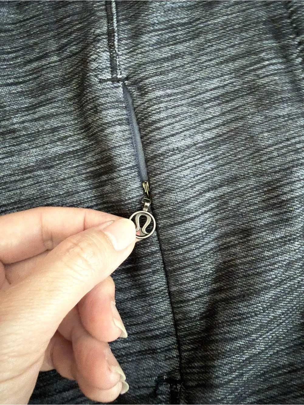 EUC Lululemon Black & Gray Zip Jacket